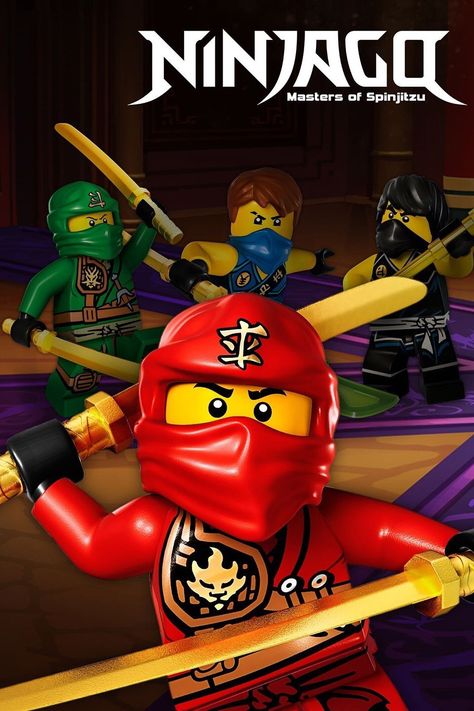 Ninjago Spinjitzu, Ninjago Masters Of Spinjitzu, Ninja Go, Watch Free Tv Shows, Ninjago Birthday, Ninjago Party, Free Tv Shows, Wallpaper Earth, Lego Art