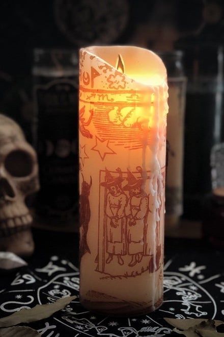 You Can Buy Your Own Black Flame Candle From Hocus Pocus, So Take All of Our Mortal Money Diy Black Flame Candle, Witch Incense, Hocus Pocus Black Flame Candle, Hocus Pocus Candle, Museum Statues, The Black Flame Candle, Hocus Pocus Movie, Spells Magic, Hocus Pocus Party