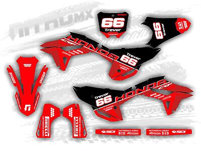 (eBay) NitroMX Graphics Kit for Honda CRF 250R 250 R 2022 Motocross Decals MX Honda Supermoto, Motocross Decals, Motorbike Design, Honda Crf, Bike Kit, Bike Stickers, Graphic Kit, Motocross Bikes, Dual Sport