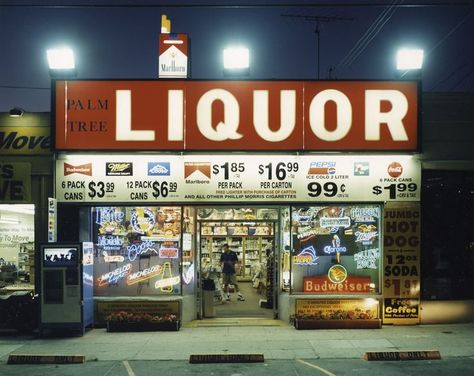 Los Angeles Landscape, Liquor Store, Store Front, Cthulhu, Art Plastique, 6 Pack, Cinematography, Small Towns, No. 2