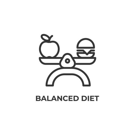 Balanced Plate Aesthetic, Diet Logo, Balanced Plate, Balanced Meals, New Hope, Cartoon Images, Logo Food, Diet Meal Plans, Landscape Illustration