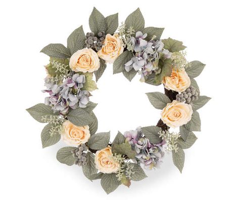 Hydrangea wreath diy