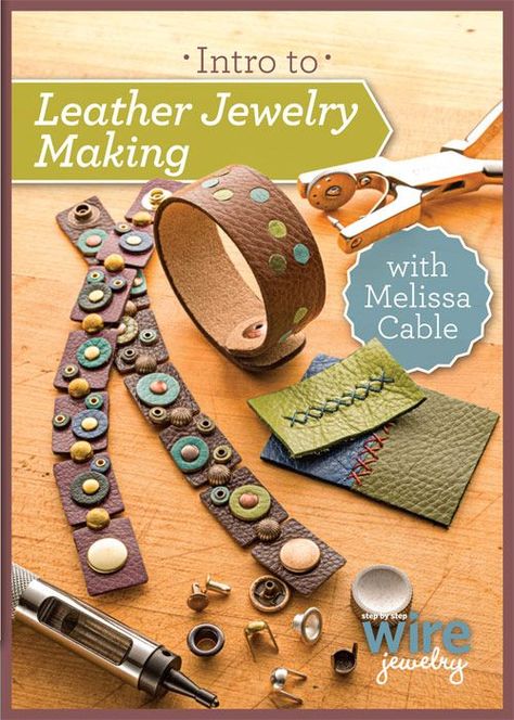 Leather Jewelry Making: Tips, Basics and Beyond with Leather Jewelry Artist Melissa Cable Leather Jewelry Making, Leather Making, Jewelry Editorial, Jewerly Making, Jewelry Artist, Leather Artisan, Leather Projects, Leather Diy, Artistic Jewelry