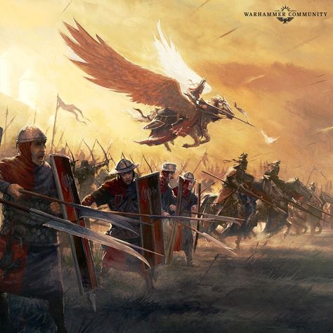 Warhammer Fantasy Art, Total Warhammer, Warhammer Fantasy Roleplay, Fantasy Battle, Past And Future, Age Of Empires, Round Tables, Warhammer Art, Fantasy Races