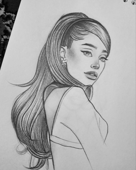 Ariana Grande was painted by @aiginrezaei_artist✨️✨️ Adriana Grande, Ariana Grande Drawings, Celebrity Drawings, Drawings Simple, Cool Art Drawings, Drawing Challenge, Art Drawings Simple, Art Tutorials, Drawing Ideas