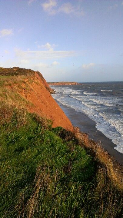 Always inspiring. Looking eastwards along Jurassic Coast from cliffs above Exmouth Devon Manifest Widget, Exmouth England, Devon Cliffs, Seaside Uk, Exmouth Devon, 2025 Moodboard, Dover Beach, English Seaside, Meadow Wedding