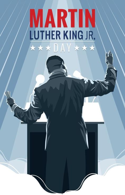 Martin Luther King Day Poster Concept Martin Luther King Jr Art, Mlk Poster, Free At Last, Dr King, Martin Luther King Jr Day, Dr Martin Luther King Jr, Dr Martin Luther King, Jr Art, The Martin