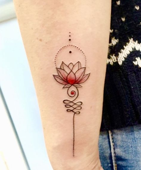 Dark Disney Tattoo, Watercolor Tattoo Ideas, Tattoo Lotus, Red Tattoo, Tattoo Flowers, Tattoos For Women Flowers, Infinity Tattoos, Red Tattoos, Wrist Tattoos For Women