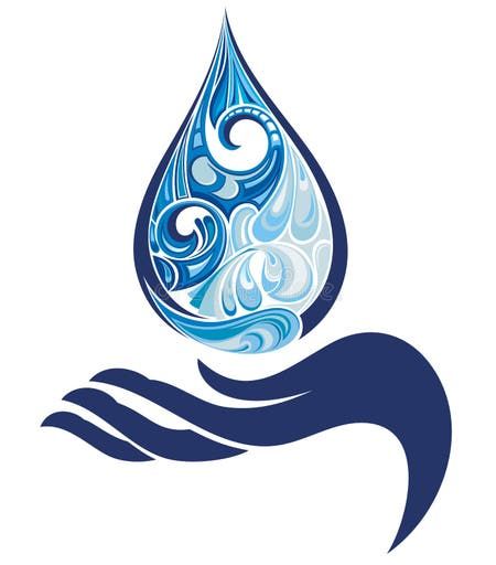 Water Drop. Vector Illustration Stock Vector - Illustration of rain, bright: 39087941 Water Drop Vector, Water Drop Logo, Water Symbol, Recycle Symbol, Drop Logo, Water Poster, Water Logo, Sharpie Markers, Door Glass Design