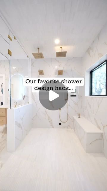 Sunset Development Group on Instagram: "Share w someone who shaves their legs 🦵

After building hundreds of showers over the last decade, we’ve learned a lot of what to do and even more of what not to do. We have lists of things to avoid, standard heights for shower heads, preferred niche heights and widths, favorite tile… the list goes on

In all of this, our favorite lessons are the ones that seem so obvious after implementing them, that you wonder how you ever did it differently, and our favorite hack does exactly that.

So what is our top hack?

*Always put your handheld shower within reach of your shower bench.*

Wherever the bench is, make sure that is where the handheld is. Why? Because the handheld shower is really great for two things 1) shaving your legs and 2) washing little ki Shower Bench Ideas Built Ins, Master Shower With Bench, Shower Bench Ideas, Master Bathrooms Luxury, Master Shower, Bench Ideas, Shower Bench, Design Hack, Hand Held Shower