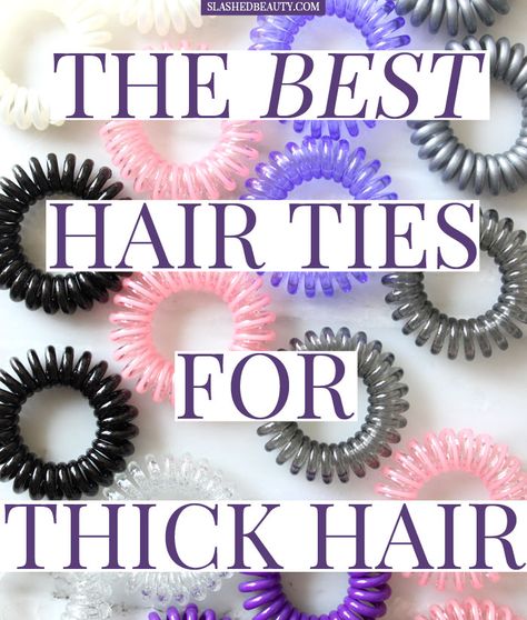 Long Hair For Guys, Hair For Guys, Tips For Thick Hair, Sugar Twist, Coiled Hair, Coil Hair Ties, Best Hair Ties, Easy Hairdos, Crimped Hair