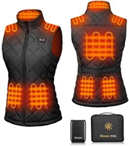 Heated Vest, Plush Design, Hunting Vest, Heated Jacket, Vest For Women, Vest Women, Camping Equipment, Body Warmer, Blood Flow