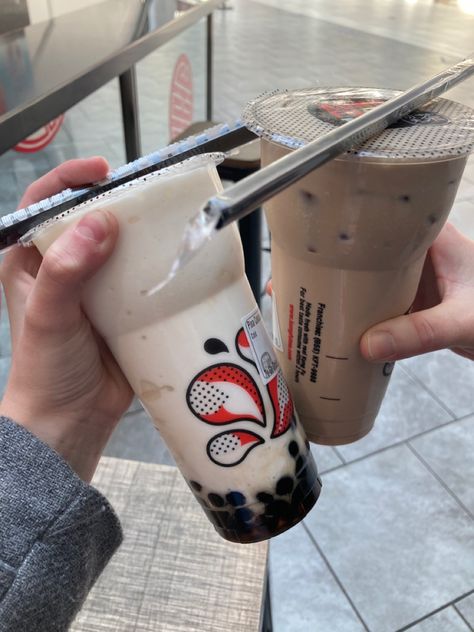 Kung Fu Tea Boba, Xing Fu Tang, Boba Aesthetic, Big Snacks, Tea Logo, Boba Drink, Bubble Milk Tea, Kung Fu Tea, Sweet Drinks