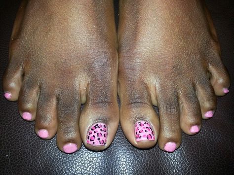 Pink shellac pedicure with cheetah Pink Shellac, Shellac Pedicure, Nail Art, Nails, Pink, Art, Nail Arts