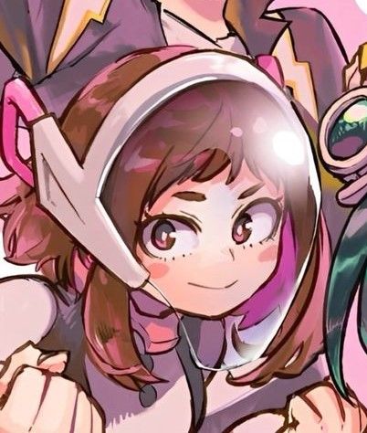 uraraka and tsuyu pfps<3 Ochako Uraraka, My Hero Academia Shouto, Cartoon Profile Pictures, Cute Anime Profile Pictures, Fanarts Anime, My Hero Academia Manga, Ship Art, Line Art Drawings, Cute Characters