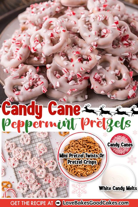 🥨 Recipe:... - The Magical Slow Cooker Peppermint Pretzels, Peppermint Pretzel, Fun Holiday Food, White Almond Bark, Christmas Sweet Treats, Pretzel Crisps, The Magical Slow Cooker, Pretzel Twists, Salty Treats