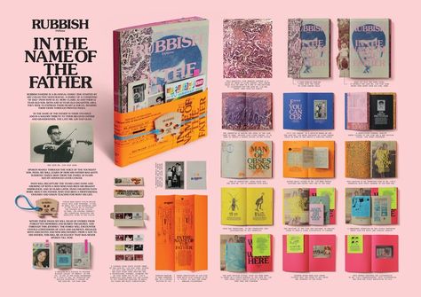 Rubbish Issue No.5 In the Name of the Father | Kinetic Singapore | Holycrap.sg | D&AD Awards 2017 Pencil Winner | Specialist & Limited Edition Books | D&AD Zine Layout, Photography Zine, Design De Configuration, Mises En Page Design Graphique, 달력 디자인, Limited Edition Book, Zine Design, 타이포그래피 포스터 디자인, Retro Photography