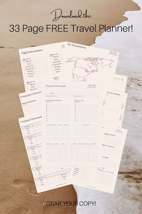 Italy Travel Planner, Travel Journal Pages Printable, Travel Planner Template Free Printable, Free Printable Travel Journal Pages, Travel Itinerary Template Printable Free, Travel Planner Free Printable, Travel Planner Printable Free, Mom Planner Printables Free, Travel Journal Template