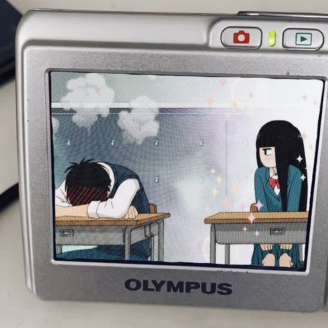 Sawako Core Aesthetic, Shojo Anime Aesthetic, Shoujo Aesthetic Icon, Sawako Aesthetic Core, Kimi Ni Todoke Background, Sawako Girls Aesthetic, Shoujo Girl Life Aesthetic, Shoujo Anime Aesthetic, Anime Camera Aesthetic