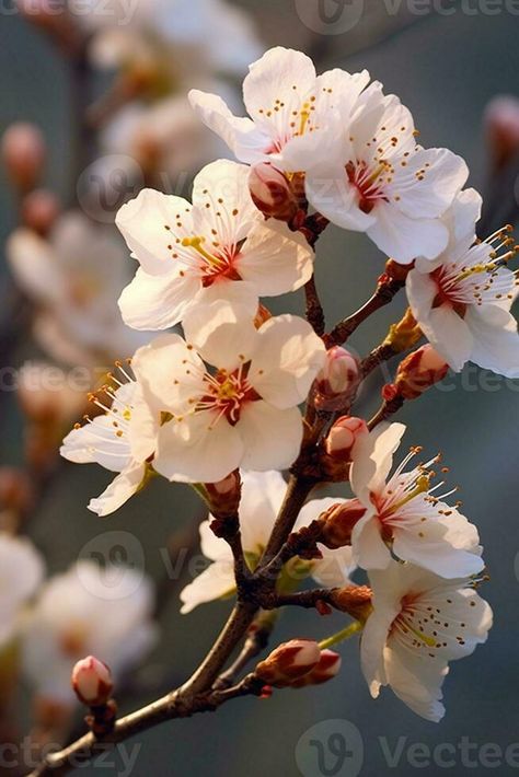 AI Generative Detail of almond tree flowers blooming Bible Flowers, Flowering Almond, Almond Flower, Tree Blossom, Almond Tree, Tree Flowers, Blooming Trees, Flowers Blooming, Almond Blossom