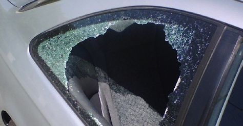 Car window damage may be covered by your insurance. Before you call your agent, you will need to remove the broken glass and make this temporary repair. Airplane Window View, Window Siding, Damaged Cars, Car Fix, Car Payment, Airplane Window, Broken Window, Shop Vac, Car Hacks