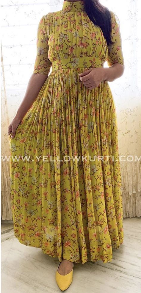 Stylish Long Frock Design, Long Frock Back Neck Models, Long Frock With Saree, Long Frock Neck Designs, Saree Long Frock Designs, Frock Neck Design, New Long Frock Models, Maxi Dress Indian, Frock Models