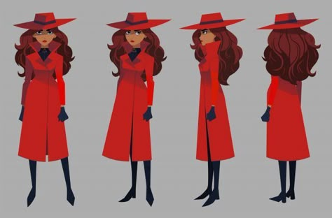 Carmen Sandiego Character Design, Carmen Sandiego Cosplay, Carmen San Diego, Carmen Sandiago, Animated Cartoon Characters, Los Angeles Design, Carmen Sandiego, Kushina Uzumaki, Theme Halloween