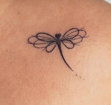 Fine Line Dragonfly Tattoo Design, Small Tasteful Tattoos, Dragon Fly Tattoo For Women Simple, Dragonfly Finger Tattoo, Dragonfly Arm Tattoo, Small Dragonfly Tattoo For Women, Dragon Fly Tattoo For Women, Butterfly And Dragonfly Tattoo, 3 Initial Tattoo Ideas