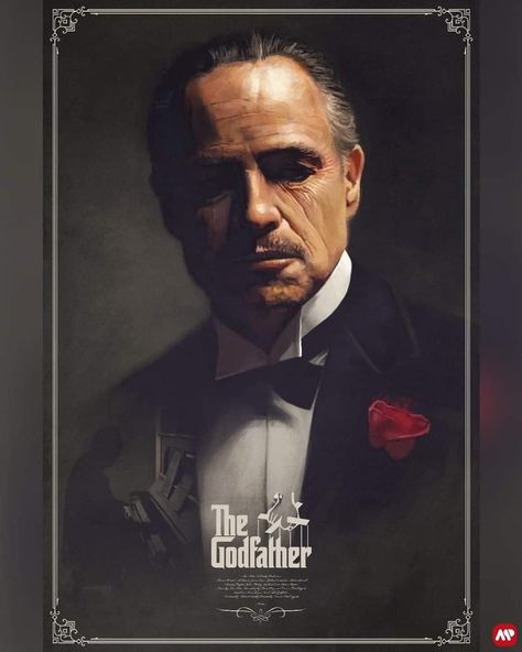 Godfather Part 1, The Godfather Poster, The Godfather 1972, Godfather 1972, Best Movies List, Godfather Movie, Old Film Posters, John Wick Movie, Film Posters Art