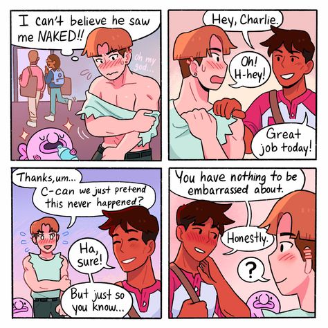 Lgbtq Funny, Gay Comics, Gay Memes, Lgbt Art, Just Pretend, Cute Comics, Funny Comics, Game Changer, Bored Panda