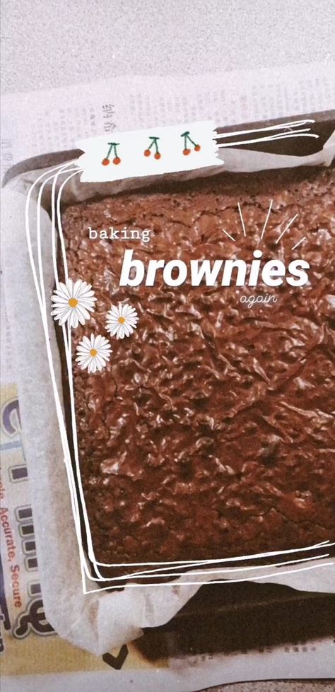 Brownie Instagram Story Ideas, Baking Instagram Story Ideas, Cake Designs For Girl, Ig Story Ideas, Instagram Editing Apps, Foodie Instagram, Turkish Tea, No Bake Brownies, Instagram Gift