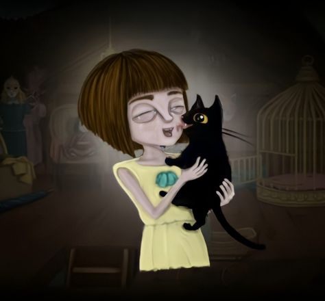 Mr Midnight, Fran Bow, Bow Art, Little Misfortune, Bow Wallpaper, Indie Horror, Game 3, Indie Games, Horror Game