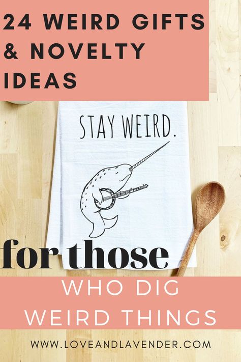 Gifts For Weird Friends, Gifts For Quirky People, Gifts For Weird People, Novelty Gifts Funny, Weird Christmas Gifts, Funny Gift Ideas For Friends, Funky Gifts Ideas, Silly Gifts For Friends, Weird Gifts For Friends