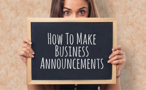 How To Build Up A buzz While Making Your Business Announcements! #customgifts #business #buildabuzz Big Announcement Business, Make Business, Your Message, Press Release, How To Build, Letter Board, How To Introduce Yourself, Customized Gifts, Product Launch