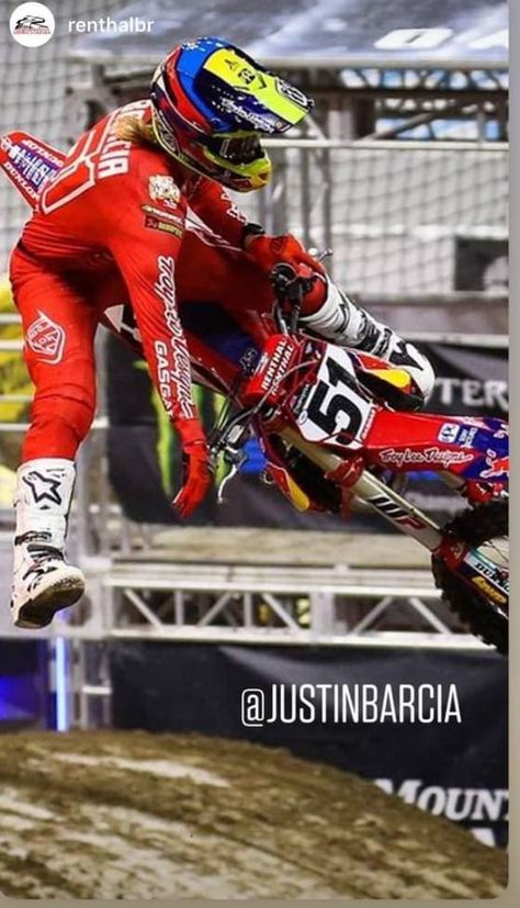 Justin Barcia, Motocross, Motorcycle Jacket