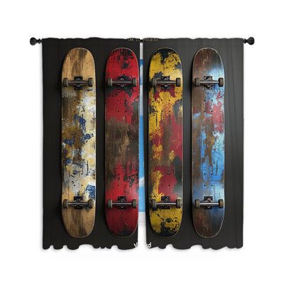 Skateboard artwork