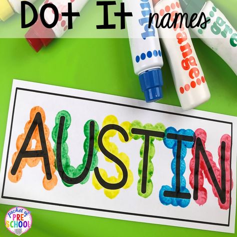 FREE Editable Name Mats - Pocket of Preschool Creative Curriculum Preschool First Six Weeks, Say It Build It Write It Free Printable, First Letter Of Name Preschool Craft, First Week Of School Crafts Preschool, Pre K Name Activities, First Week Of School Ideas Preschool, Name Preschool Activities, Literacy Manipulatives, Kindergarten Name Activities