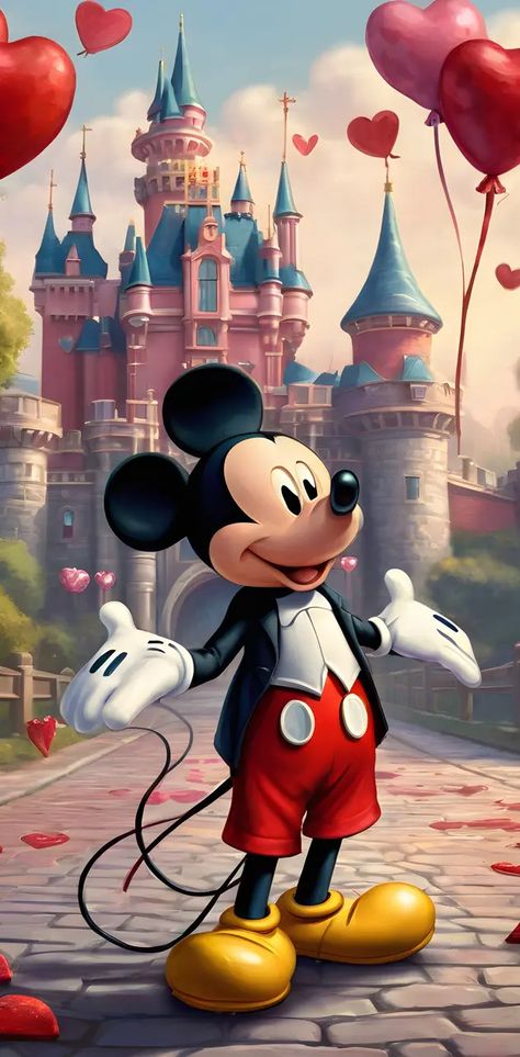 Mickey Mouse Valentines, Disney Wallpaper Backgrounds, Mini Mickey Mouse, Disney Bookmarks, Mickey Mouse Background, Christmas Wallpaper Hd, Trippy Pictures, Mickey Mouse Wallpaper Iphone, Animated Pics