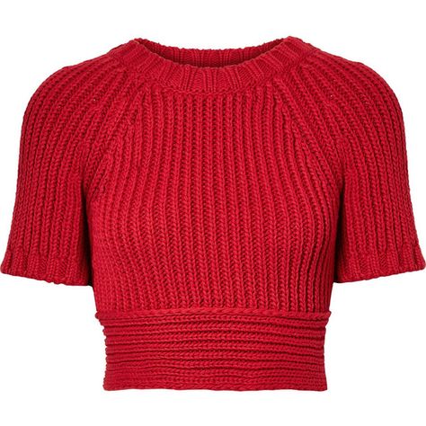 REDValentino Cropped tie-back ribbed cotton sweater ($395) ❤ liked on Polyvore featuring tops, sweaters, red, shirts, tie back top, open-back sweaters, red crop top, rib crop top and rib top Christmas Ootd, Urban Sweater, Bright Sweater, Fotografi Digital, Boho Crop Tops, Rock Chic, Holiday Outfit, 가을 패션, Red Top