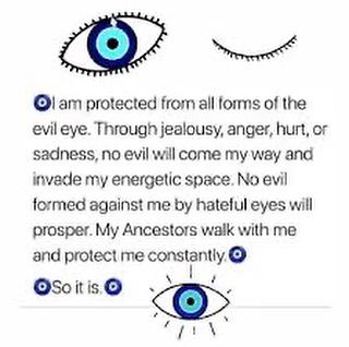 Instagram post by Margaret Jamison • Oct 23, 2021 at 9:04pm UTC Evil Eye Quotes, I Am Protected, Evil Eye Art, Eye Quotes, Spiritual Awakening Signs, Wiccan Magic, Spiritual Journals, The Evil Eye, Witchcraft Spell Books