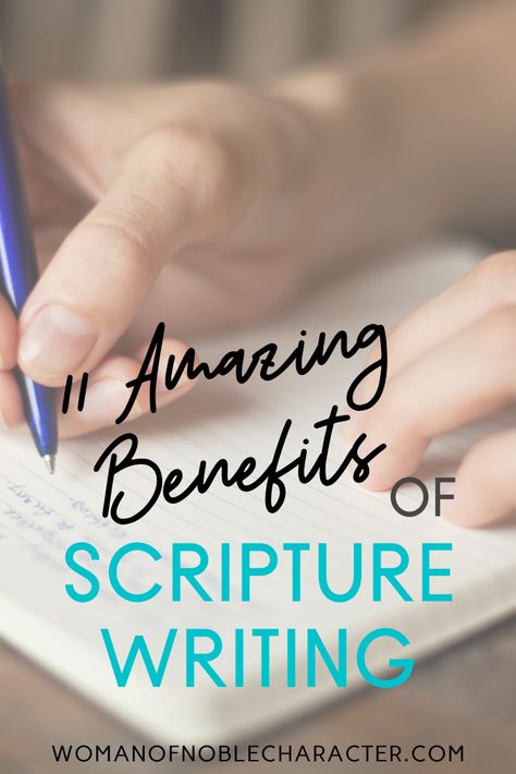 Adding the practice of writing scripture can greatly increase your faith and knowledge of the Bible. The benefits and getting started. #writingscripture #scripturewriting #benefitsofscripturewriting #benefitsofwritingscripture #Biblestudy #womanofnoblecharacter Writing Scripture, Worth More Than Rubies, Bible Verses For Hard Times, Growing Closer To God, Bible Study Worksheet, Proverbs 31 Wife, Bible Verse Memorization, Bible Reading Plans, Biblical Marriage