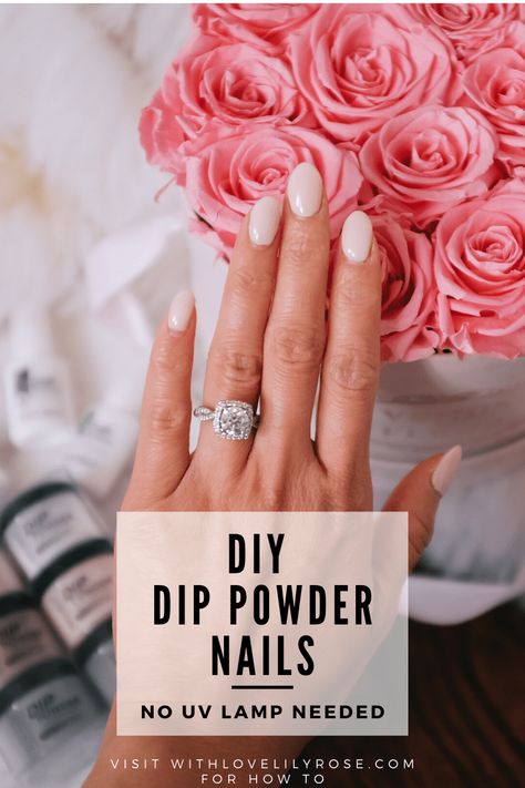 Dip Powder Nails At Home, Diy Dip Powder, Abundantly Blessed, Natural Nails Manicure, Bee Nails, Dip Manicure, Blessed Assurance, Powder Manicure, Diy Nails At Home