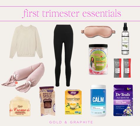 What You Need to Survive the First Trimester from a Fourth Time Mom First Trimester Necessities, First Trimester Survival Kit, Third Trimester Preparation, First Trimester Must Haves Products, Third Trimester To Do List, Surviving First Trimester, First Trimester Tips, 1st Trimester, Survival Kit Gifts