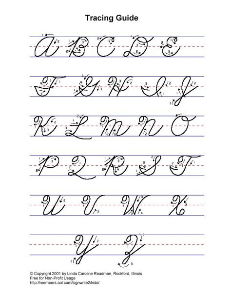 cursive letters | Basic Handwriting for Kids - Cursive - Alphabets and Numbers Cursive Uppercase Letters, Capital Cursive, Uppercase Cursive, Capital Letters Worksheet, Cursive Letters Alphabet, Cursive Worksheets, Cursive Handwriting Worksheets, Teaching Cursive, Abc Tracing