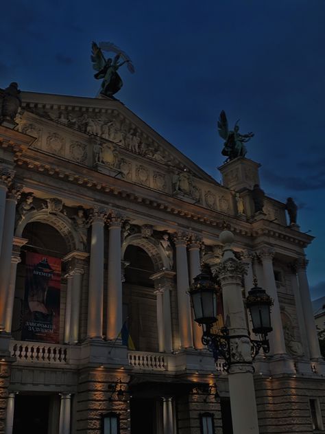 #lviv #theatre #aesthetic #oldbuildings #beautiful #opera #kulture Aristocrats Aesthetic, Old Theatre Aesthetic, Opera Aesthetic, 19th Century Aesthetic, Website Aesthetic, Theatre Aesthetic, Building Aesthetic, Saints And Sinners, Anne Rice