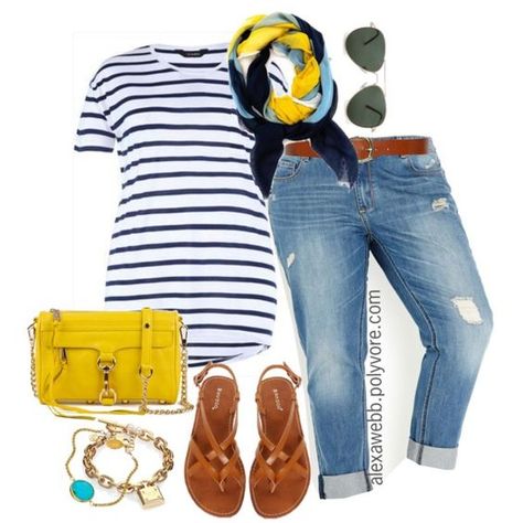 #plus #size #outfit #plussize "Plus Size - Summer Yellow" by alexawebb on Polyvore Neon Summer, Plus Zise, Looks Jeans, Plus Size Spring, Look Plus Size, Summer Yellow, Department Stores, Plus Size Summer, Plus Size Fashion For Women