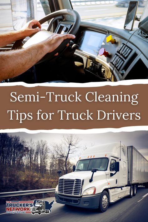 Truck Driver Hacks, Over The Road Trucking Life Ideas, Truck Driver Organization Ideas, Trucker Life Hacks, Trucker Hacks, Semi Truck Living, Cdl Truck, Semi Truck Accessories, Trucks Interior