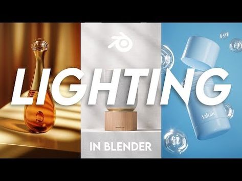 (27) Lighting Products in Blender (Breakdown) - YouTube Blender Product Render, Blender 3d Product Design, Blender Character, Blender Character Modeling, Blender Art, Product Render, Blender Models, 3d Blender, Product Animation