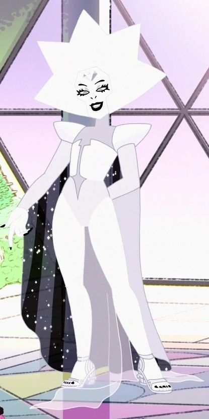 White Diamond Steven Universe Cosplay, White Diamond Cosplay, White Diamond Su, Steven Universe White Diamond, White Diamond Steven Universe, Steven Universe Cosplay, Screenshot Redraw, Body Type Drawing, Steven Uni