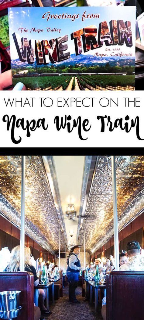 Napa Valley Itinerary, Napa Wine Tasting, Napa Valley Wine Train, Wine Train, Napa Valley Trip, Napa Trip, Napa Wine, Train Tour, Napa Valley Wine